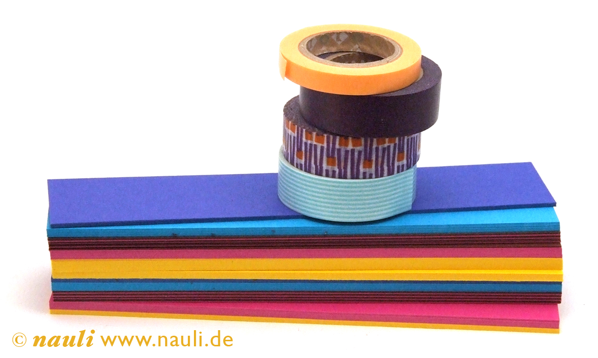 DIY colorful egg cups with Washi Masking Tape from Naulis creative space