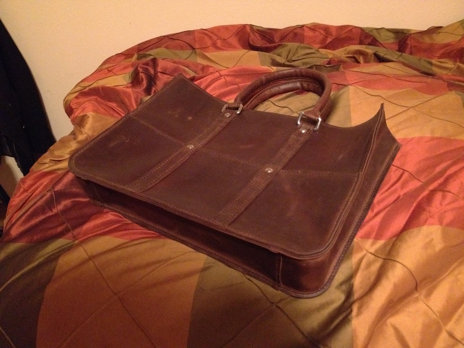 Lone Bannana Blog Making Leather Laptop Bag