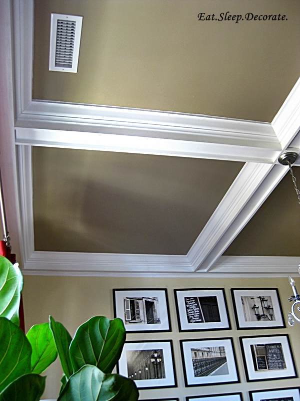 Eat. Sleep. Decorate. Adding Character to your home {Molding}