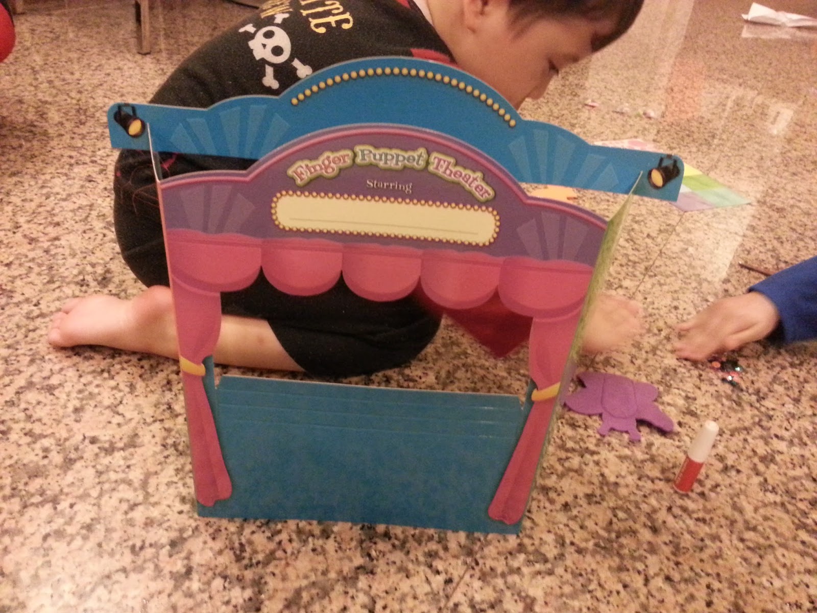 Banner Finger Puppet Theatre Craft