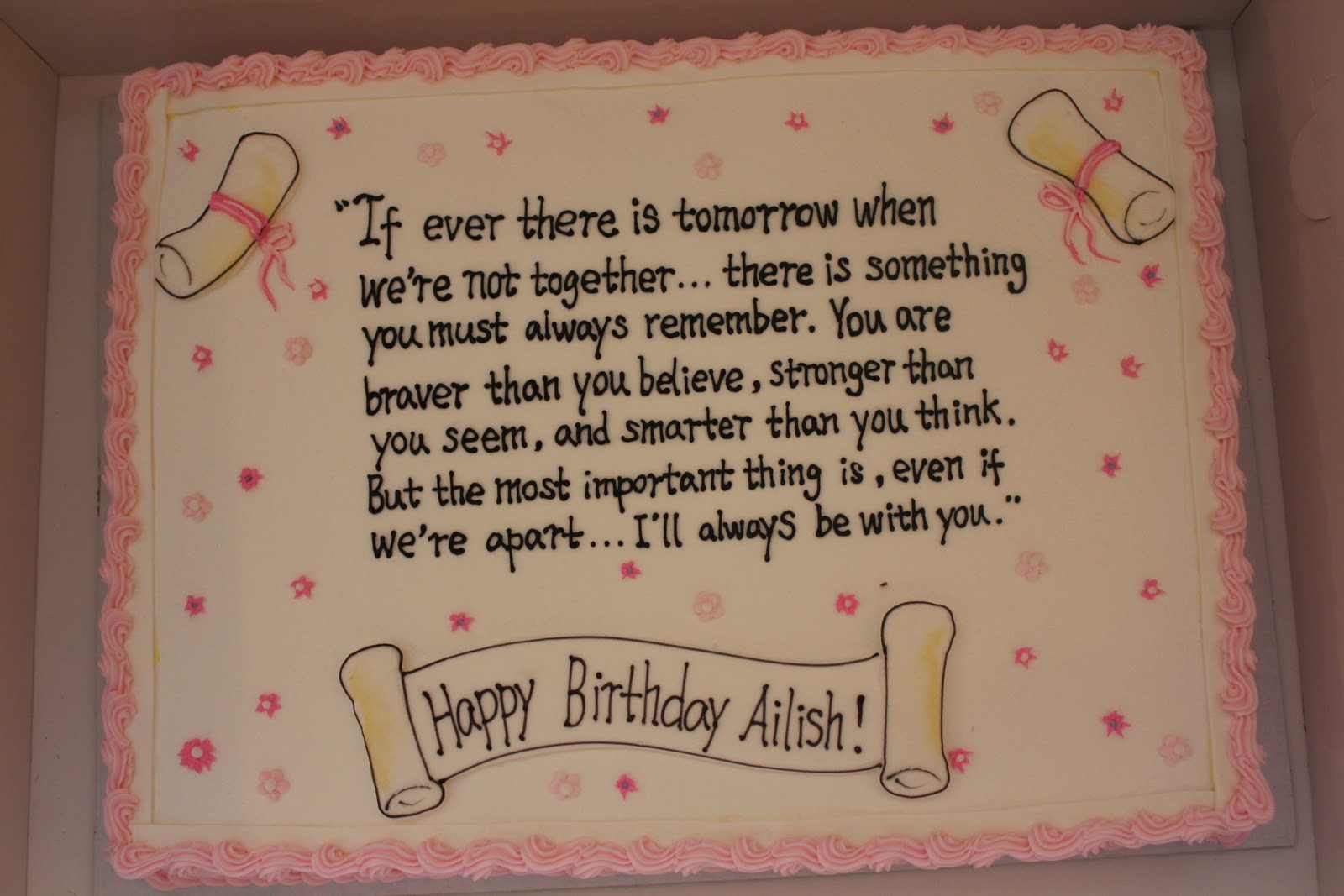 Holland was always my destination posthumous birthday party