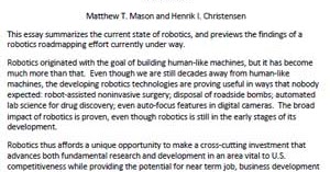 Реферат: Robotics Essay Research Paper RoboticsThe image usually Реферат: Robotics Essay Research Paper RoboticsThe image usually