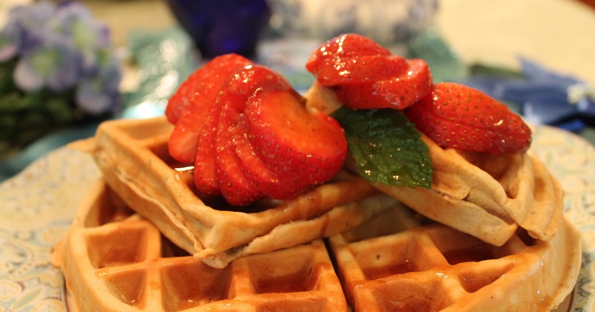 Buttermilk Pecan Waffles The Art of Events
