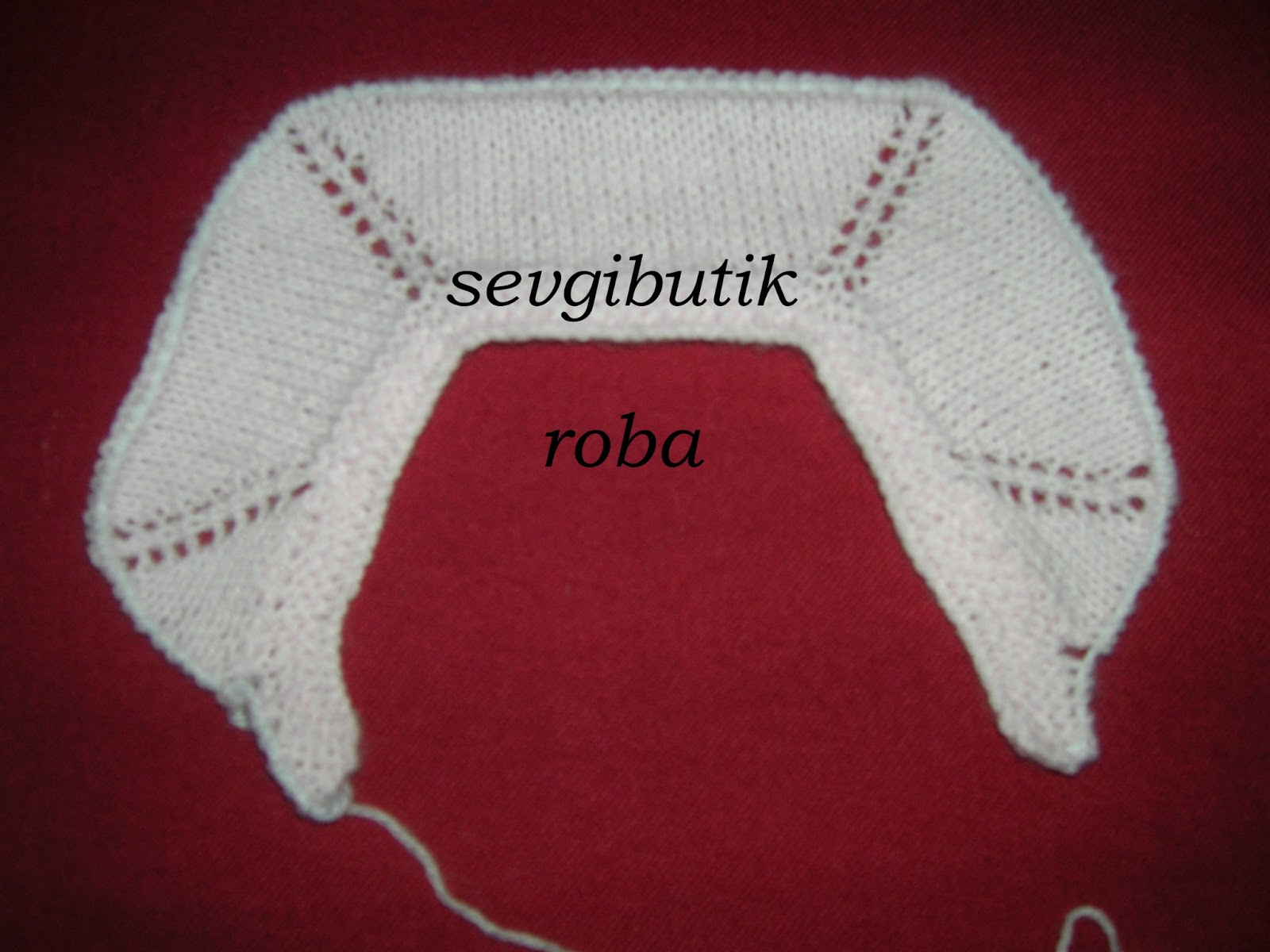 SEVGİ BUTİK İki Farklı Ölçüde Aynı Bebek Yeleği