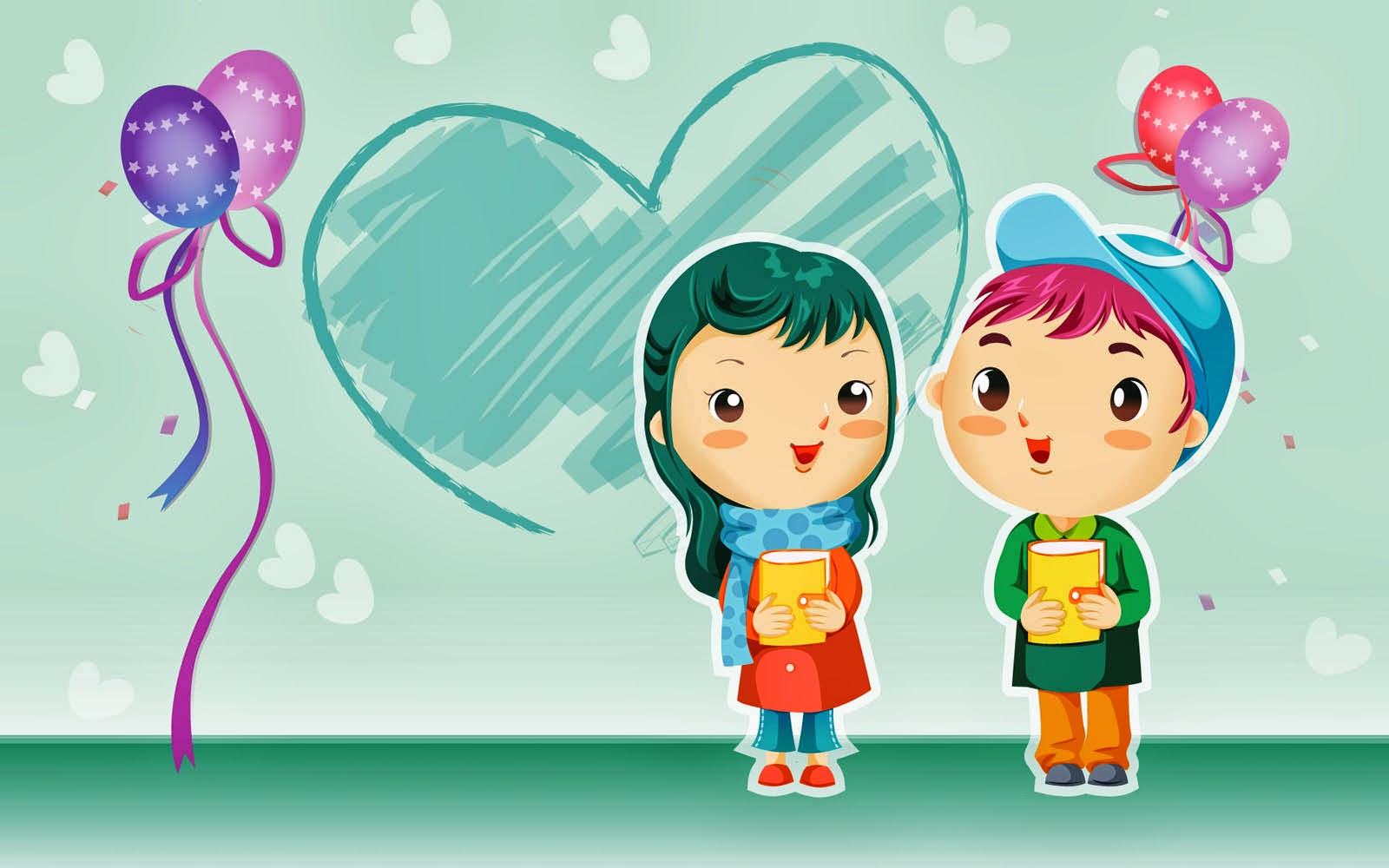 1001 Gambar Keren Gambar Kartun Cinta