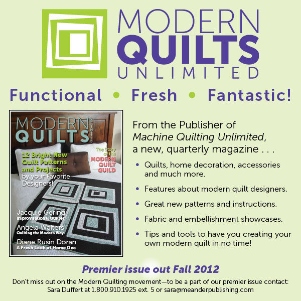 In Stitches Modern Quilts Unlimited