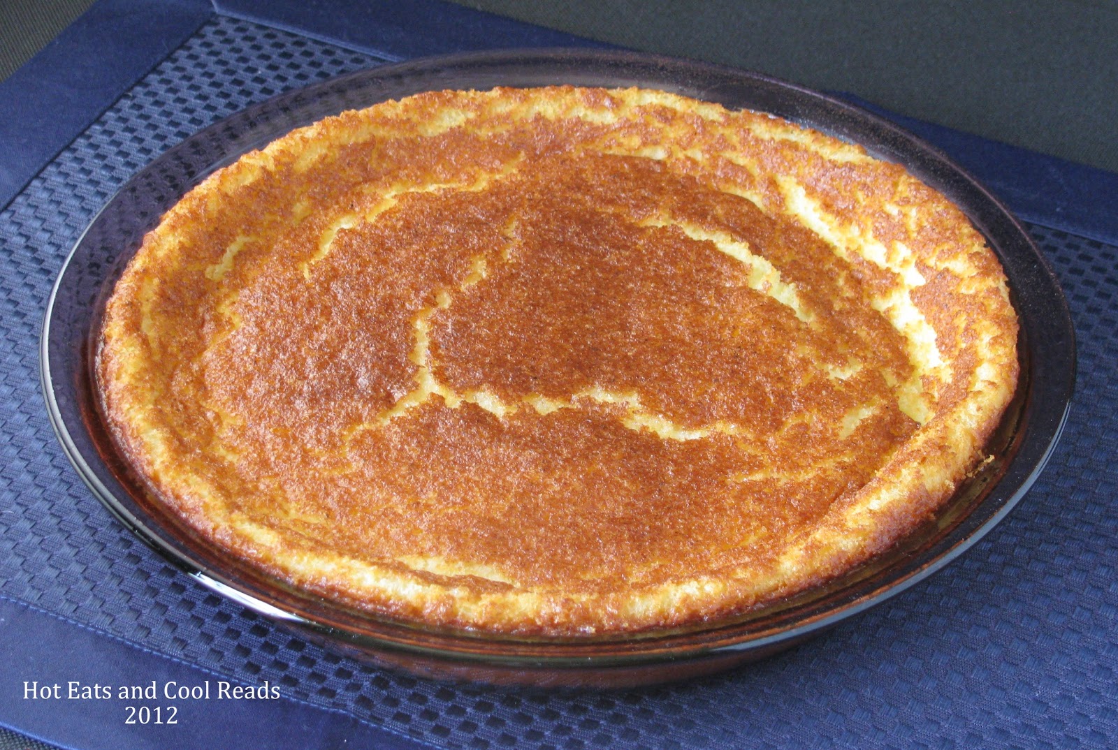 egg custard pie