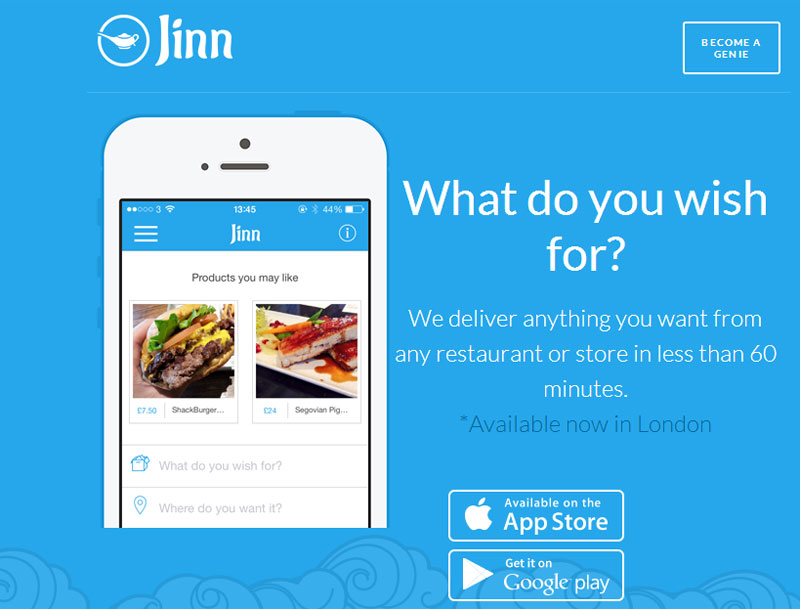 Jinn app screenshot
