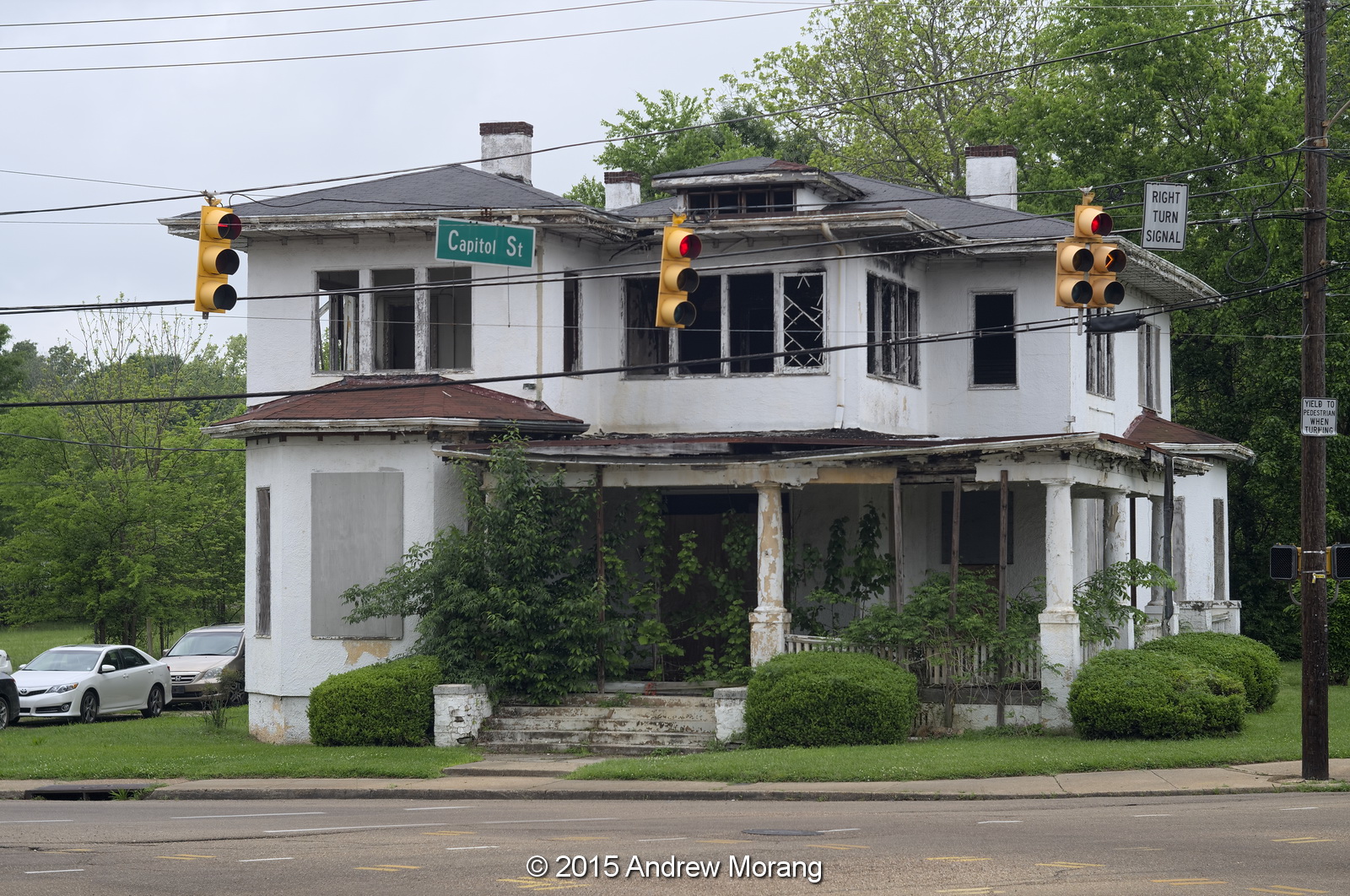 Urban Decay Abandoned Masonic Temple, West Capitol Street, Jackson