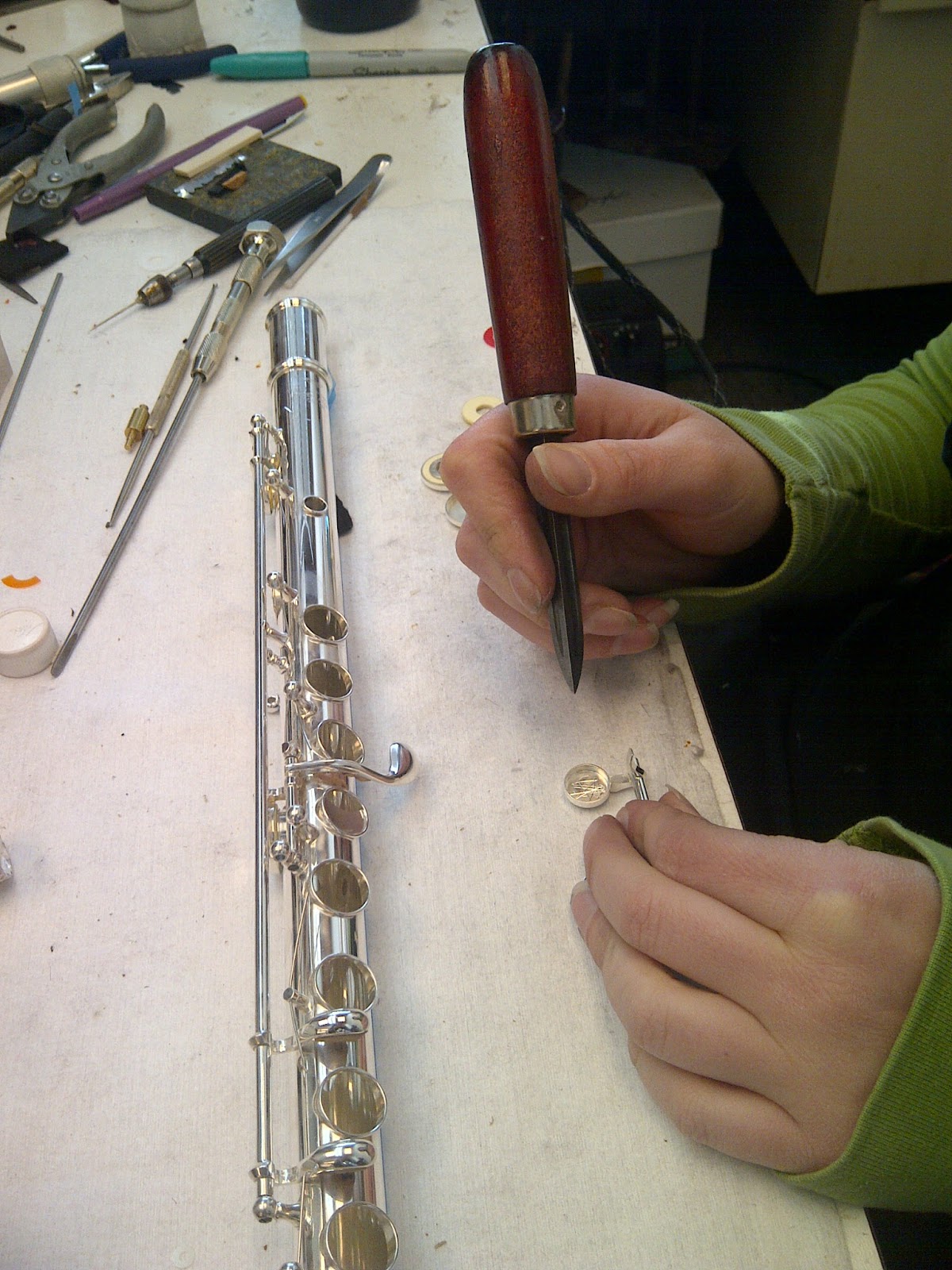 Repair My Flute Getting a Grip on Key Pads