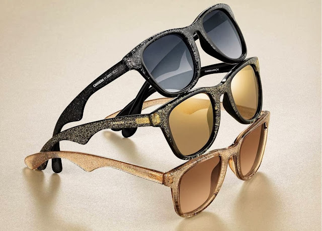 Carrera By Jimmy Choo, Rock Chic Sunglasses, glitter, leopard, limited edition 