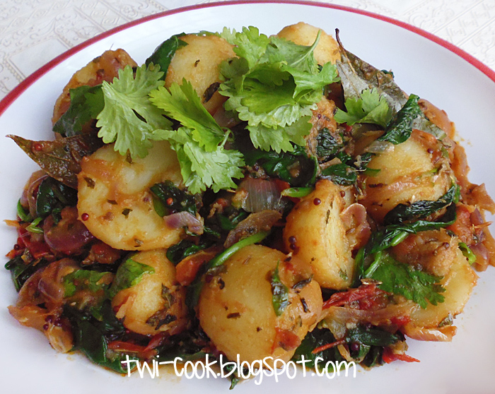 The Way I Cook: Saag Aloo Bhaji