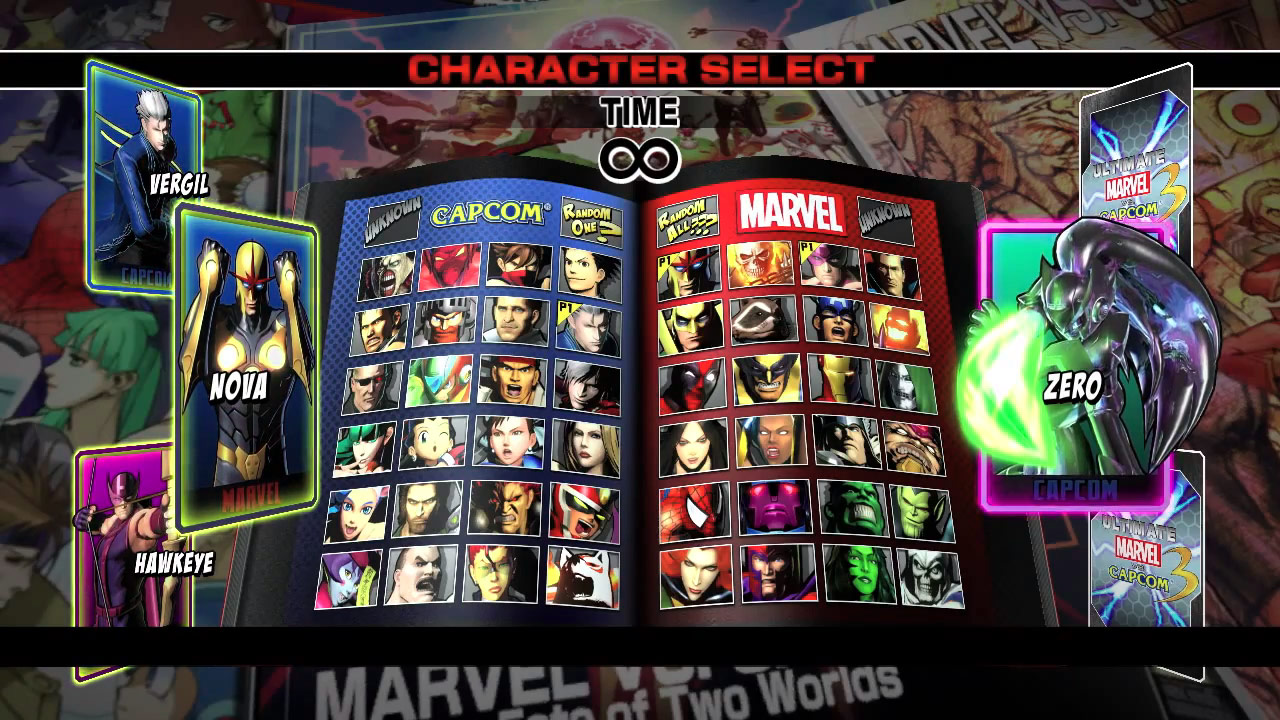 Ultimate Marvel Vs. Capcom 3 Marvel Vs. Capcom 3: Fate Of Two Worlds Marvel  Super Heroes