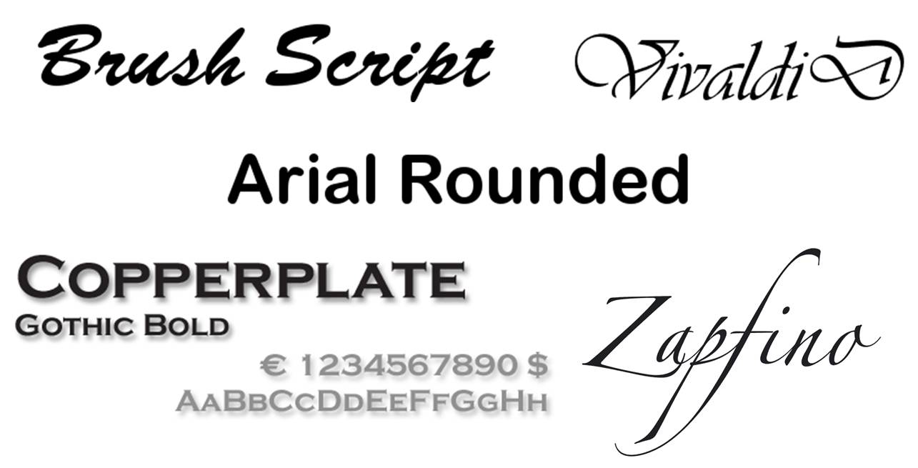 Tipos De Letras Para Word