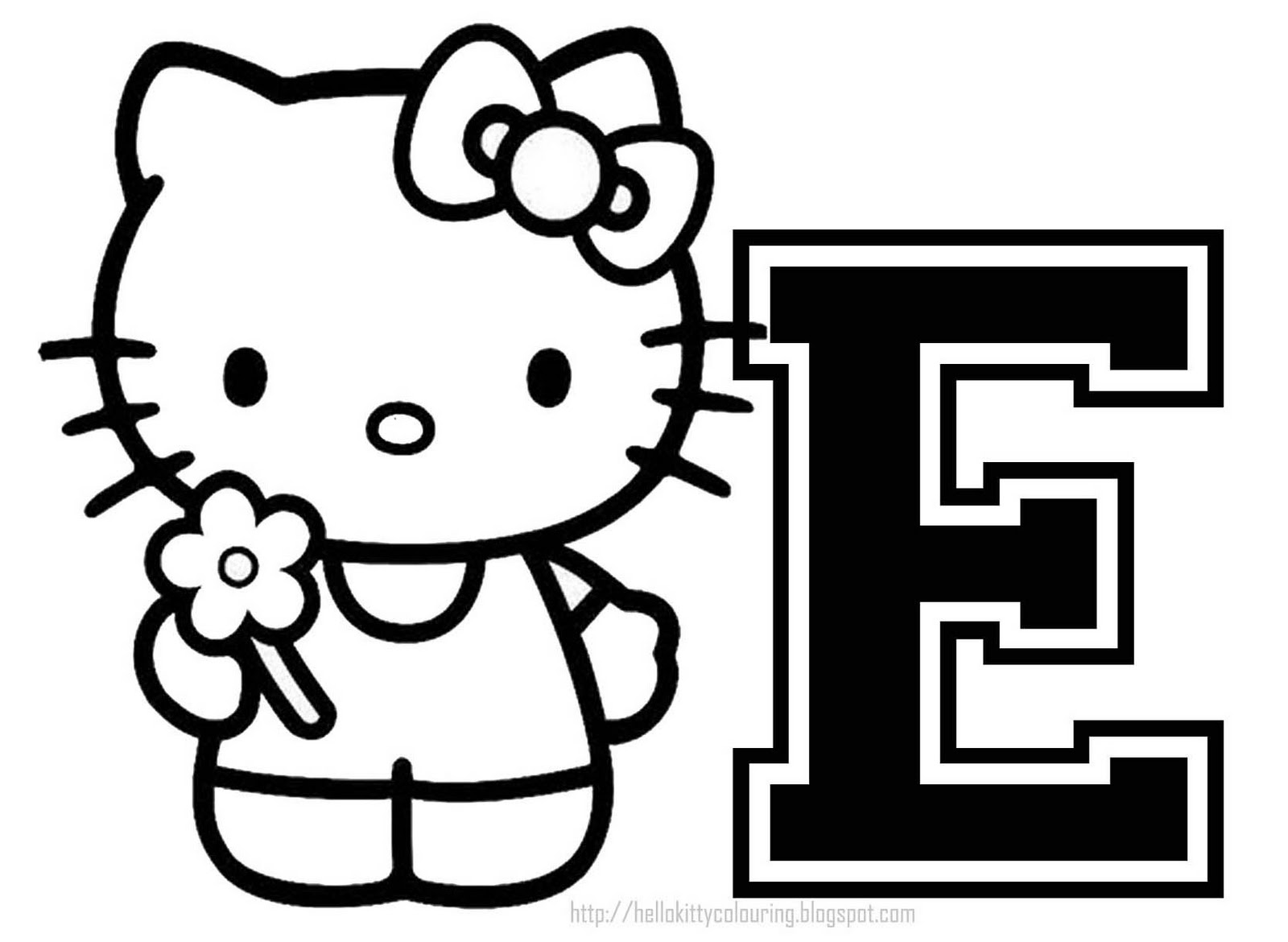 Hello Kitty Coloring Pages With Letters | hello kitty coloring pages Hello Kitty Coloring Pages With Letters | hello kitty coloring pages