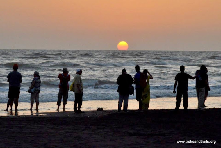 Sunset at "Velas Beach" :- Photo Mr Sarfaraz.Baghdadi.
