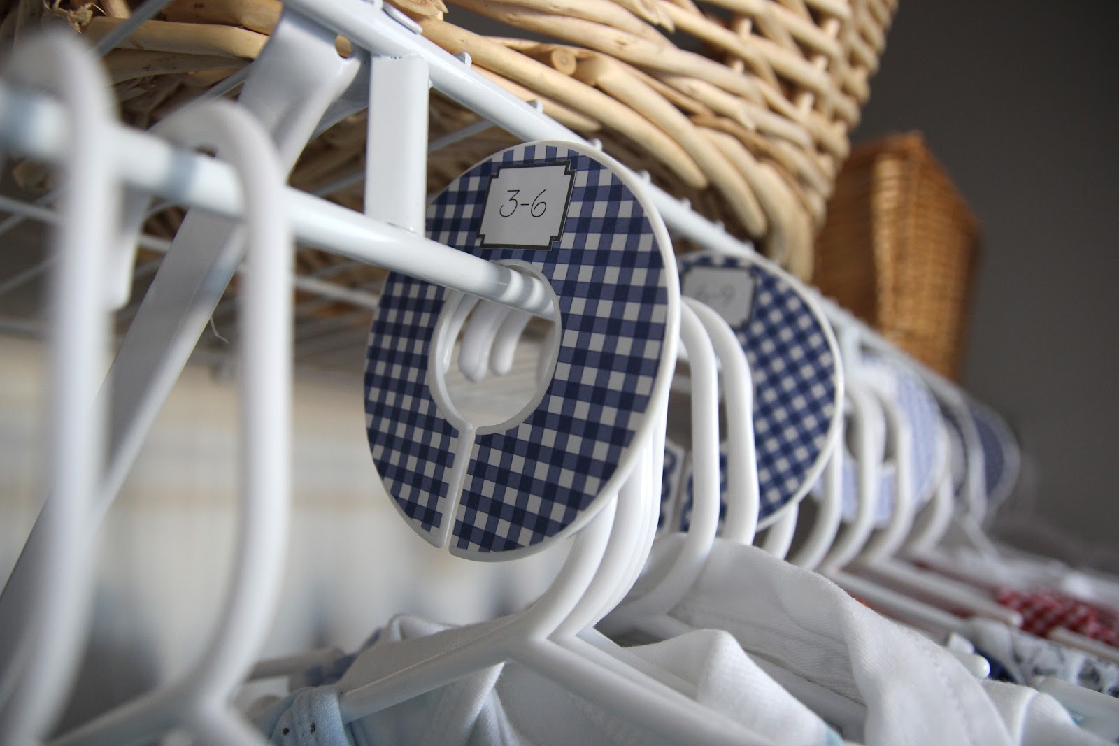 Miss Dixie Nursery DIY Closet Dividers