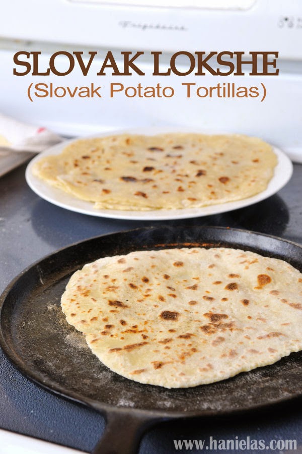 Haniela's Slovak Lokshe (Potato Tortillas)