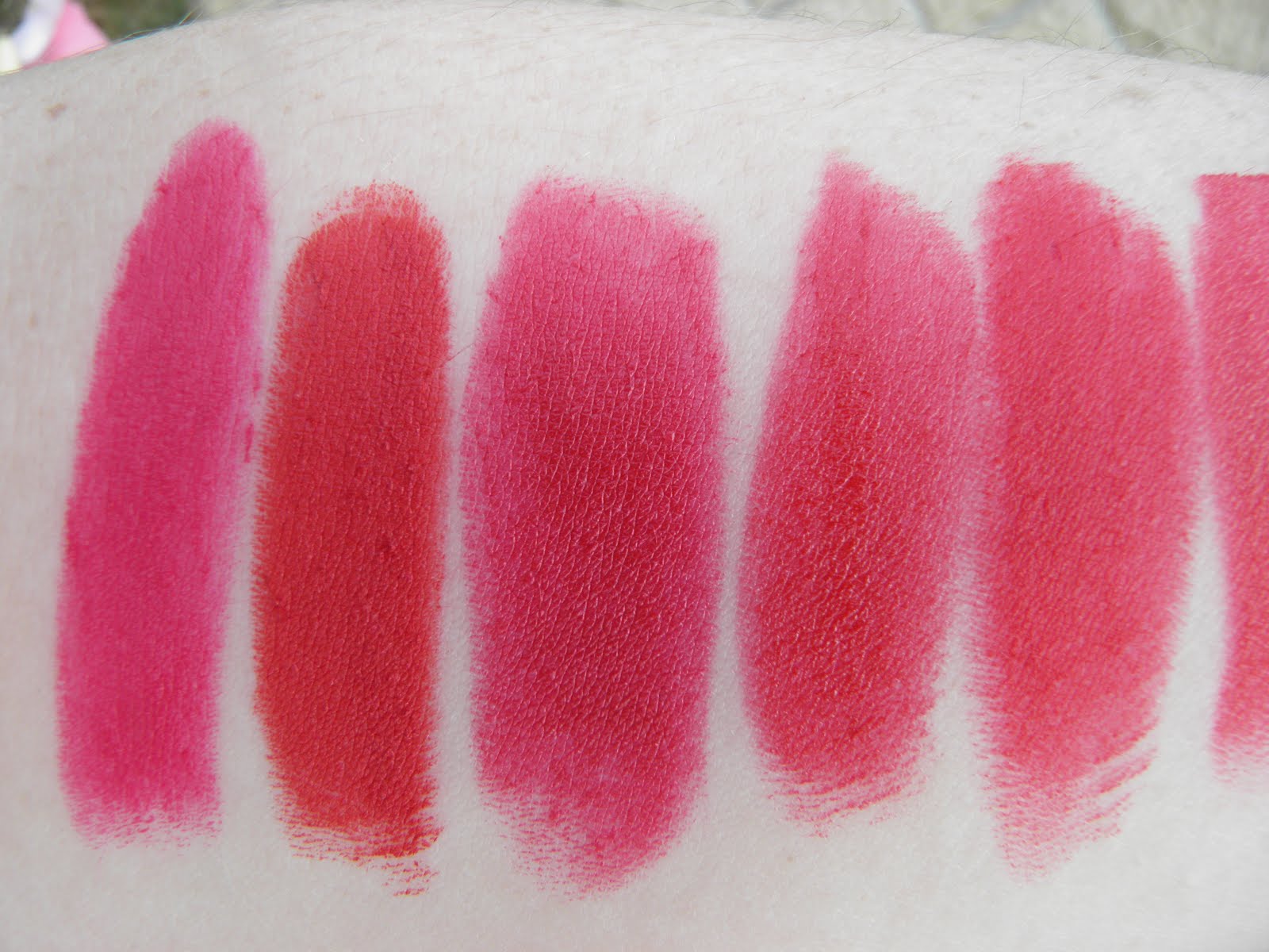 Vintage Musings Of A Modern Pinup Vintage Red Lipstick Comparison