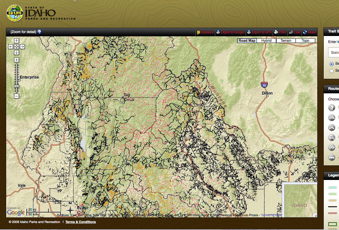 quickly becomes much more after zooming in a couple clicks on the zoom tool every road every double track every trail shows up in a web quickly becomes much more after zooming in a couple clicks on the zoom tool every road every double track every trail shows up in a web