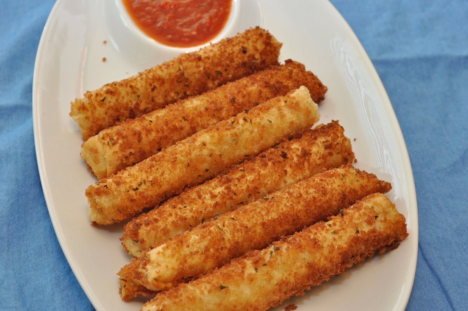 Tummy Temptations: Homemade Mozzarella Sticks