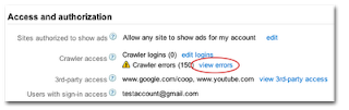 Cara Menghapus Crawl Errors di Google Adsense