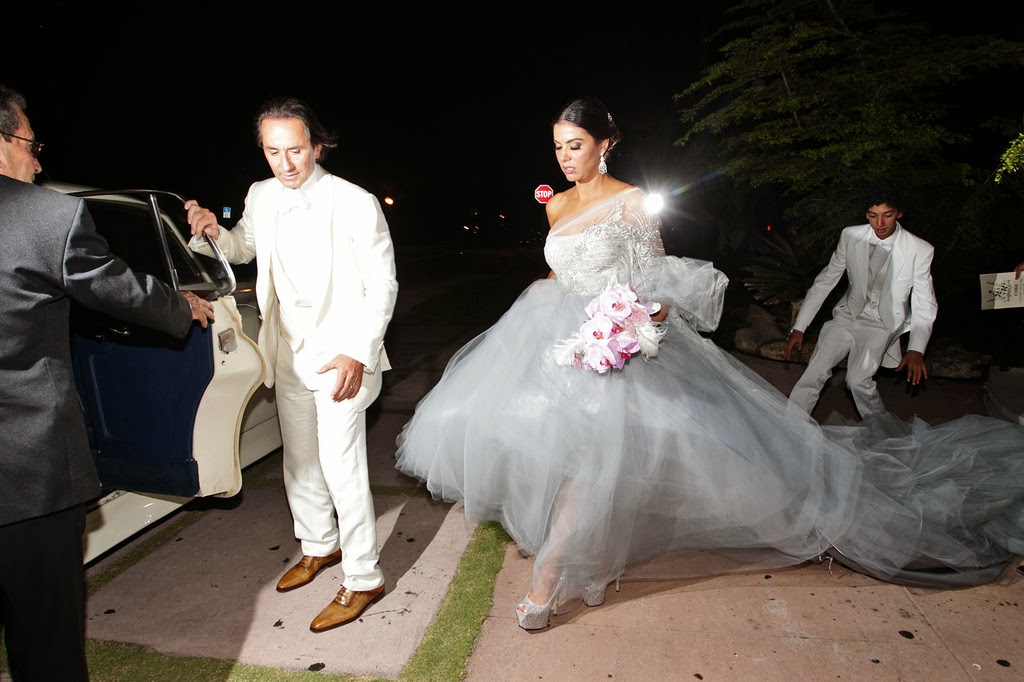 Red Carpet Wedding Adriana De Moura and Frederic Marq Red Carpet Wedding