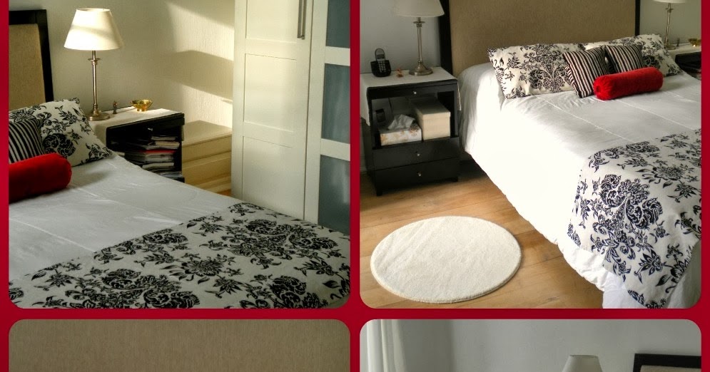 Crear un Dormitorio Blanco y Negro Fácil y Práctico : Decoración del