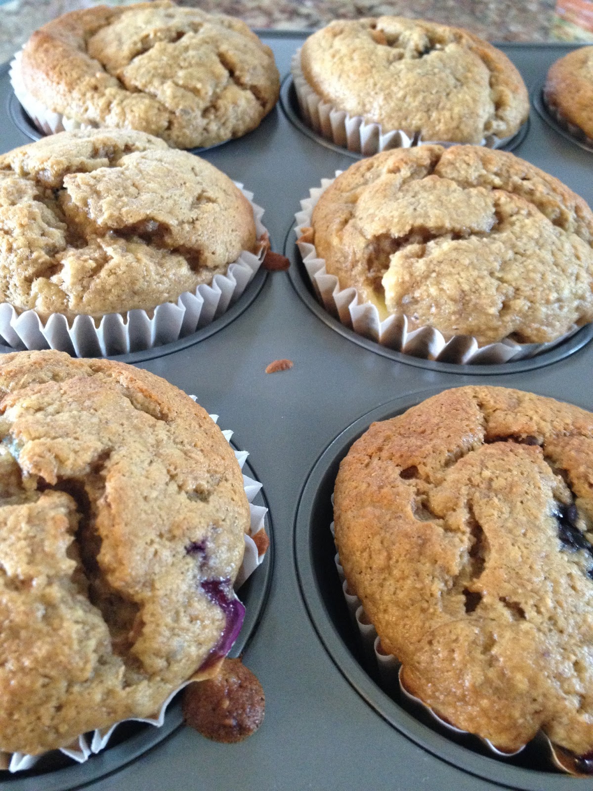 Best Ever Banana Blueberry Muffins