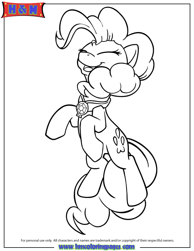 Kids Page: - My Little Pony Pinkie Pie Coloring Pages