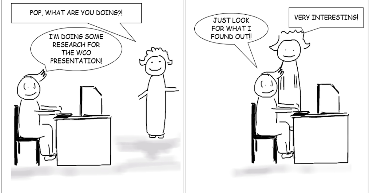 Pop's Life Cartoon: "Team Work"