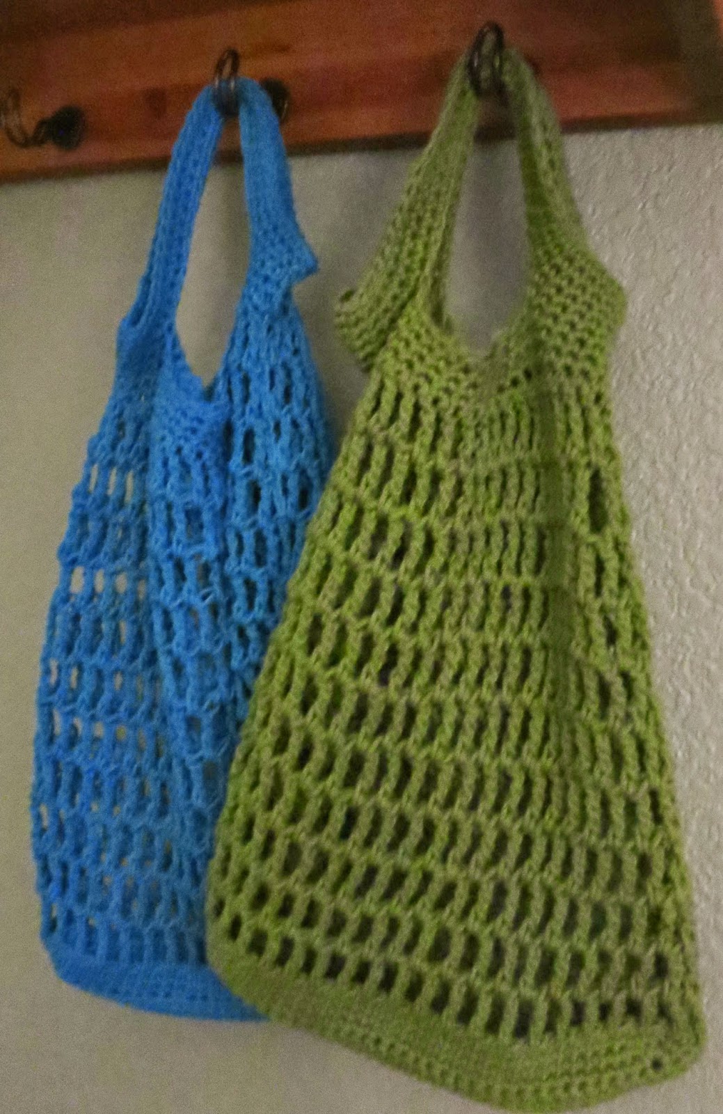 Da's Crochet Connection: Small Crochet Market Bag Pattern