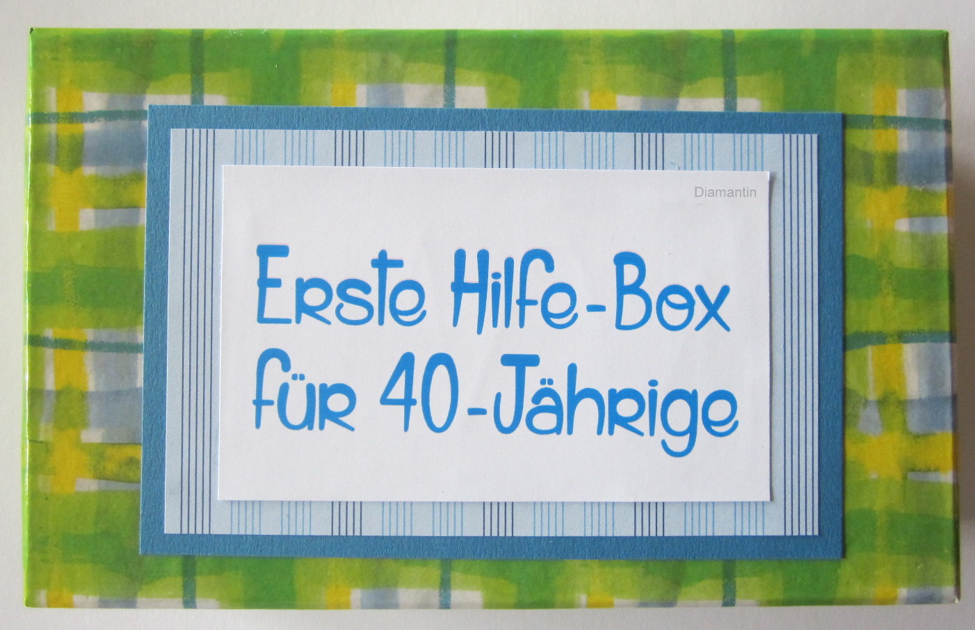 Diamantin´s Hobbywelt Geburtstagsset zum 40. Geburtstag