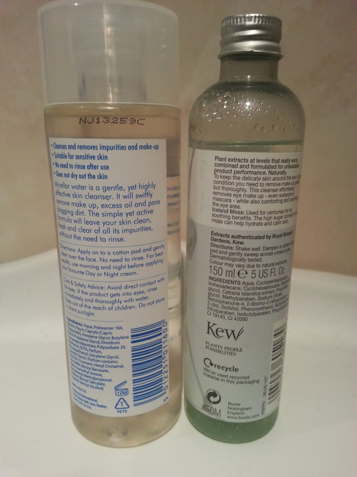 Beauty Knowledge Eye Make Up Remover Comparison Micellar Water vs