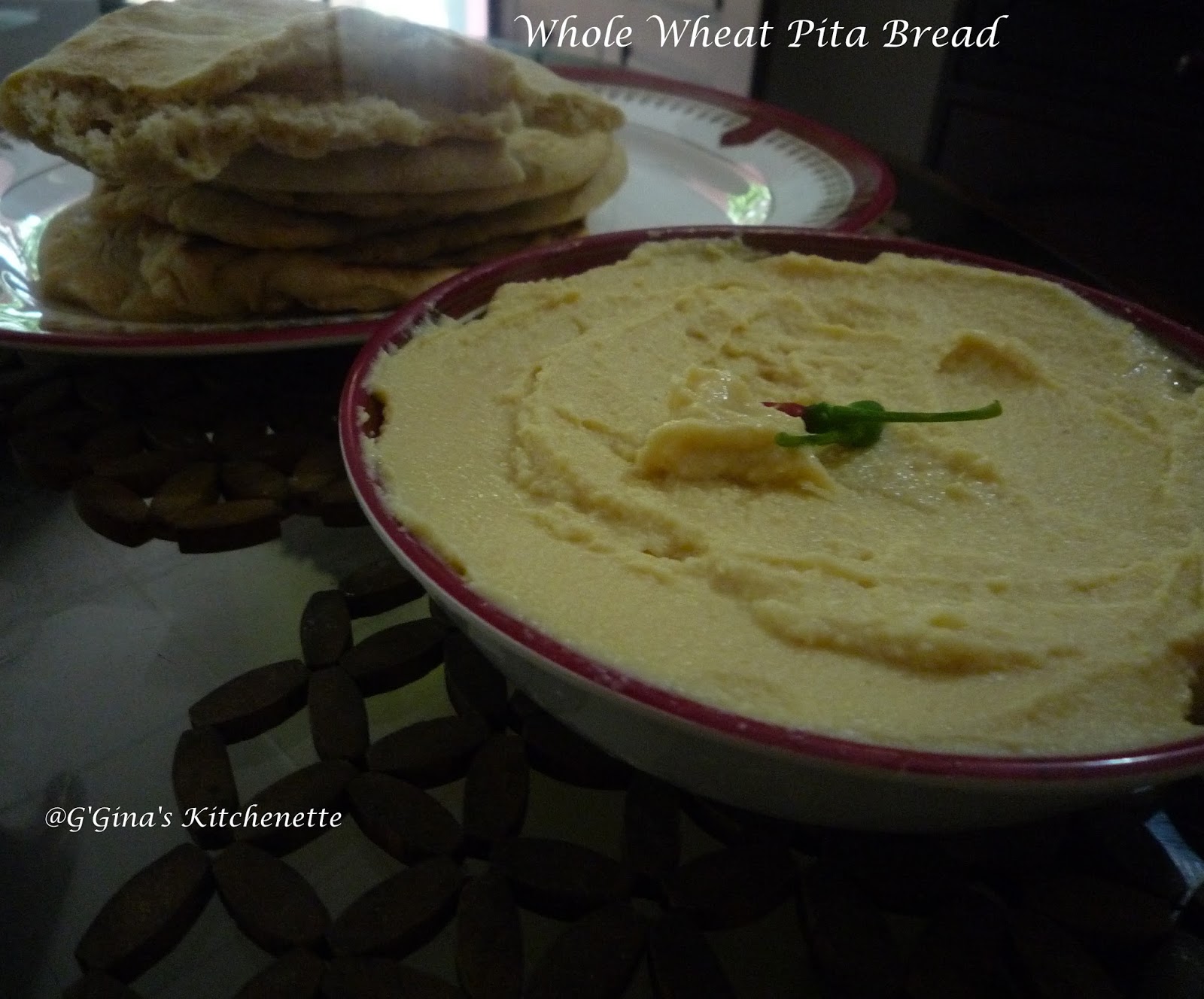 G'Gina's Whole Wheat Pita Bread BreadBakers