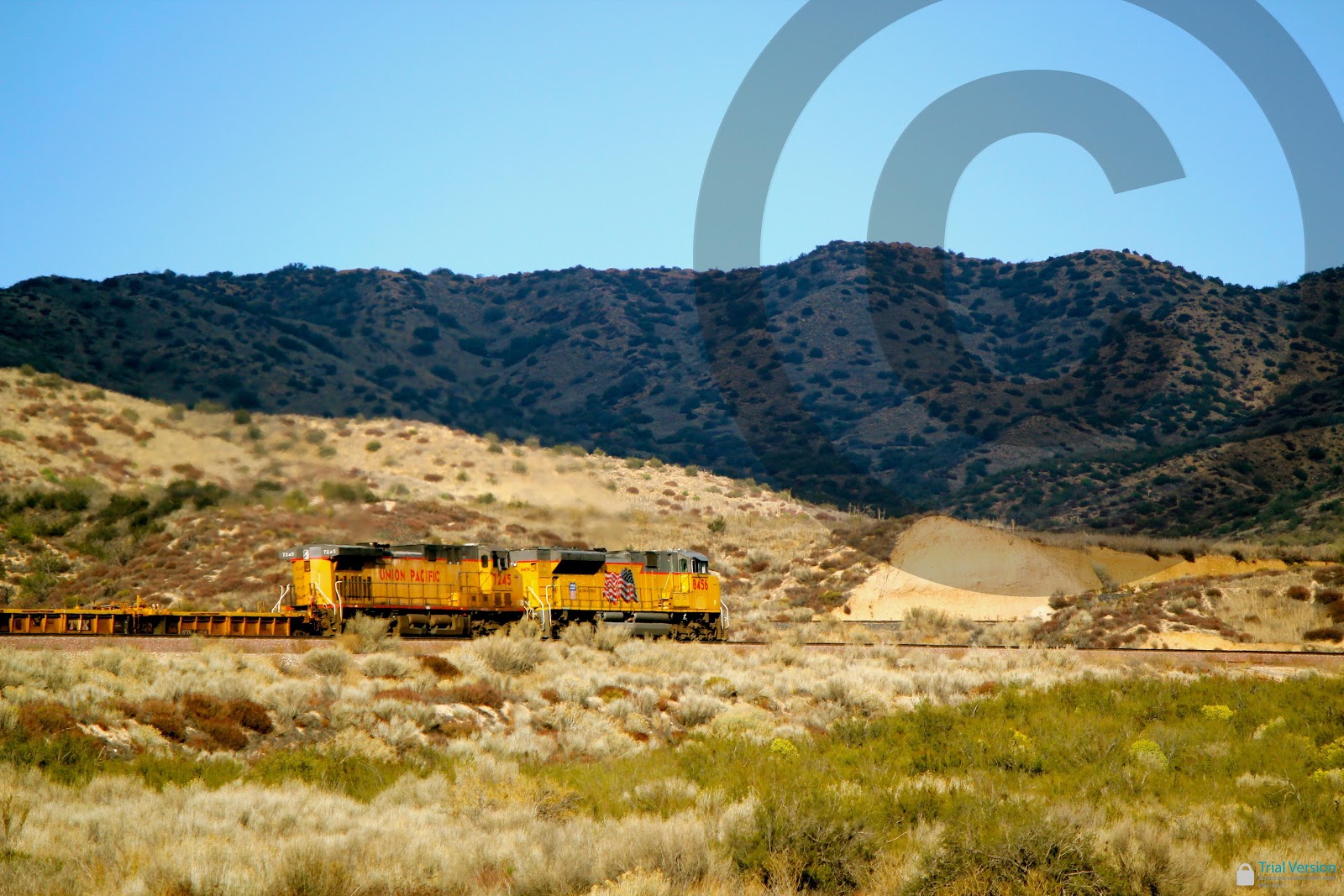 Railroad Photography in The Cajon Pass Hill 582