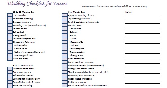 Image Result For Wedding Planning List Image Result For Wedding Planning List