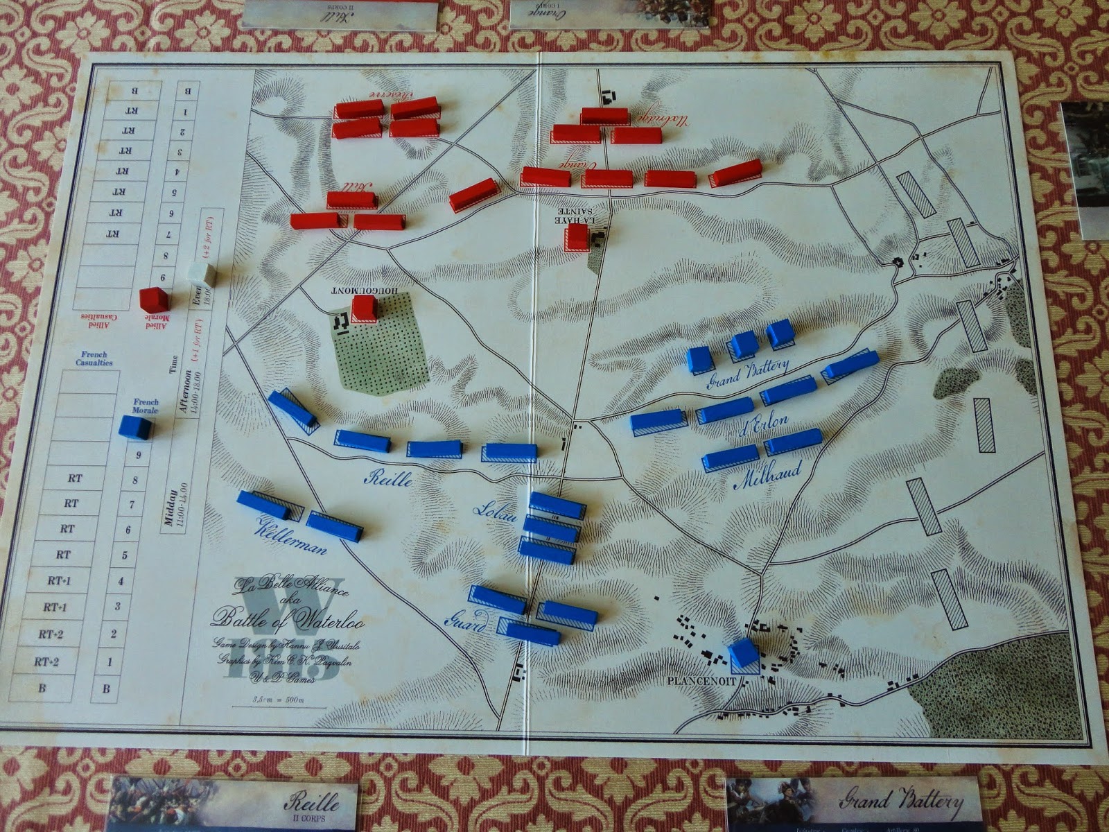 10/ 12mm WW2 and 6mm Napoleonic gaming W1815 new board game on Waterloo
