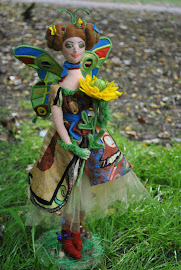 Авторская кукла "Себель" фея-бабочка