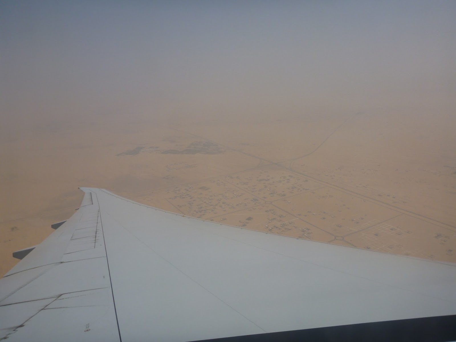 Vue aérienne sur Dubaï