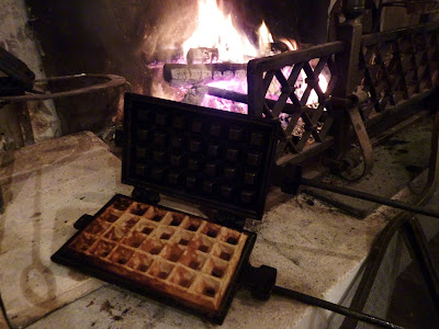 gauffres à la cheminée