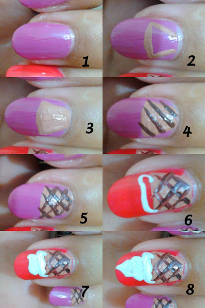 ima's nail art ice cream