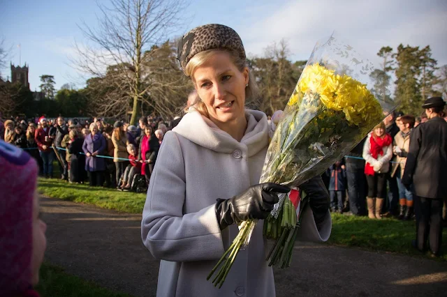 Catherine, Duchess of Cambridge attends Christmas Day Service