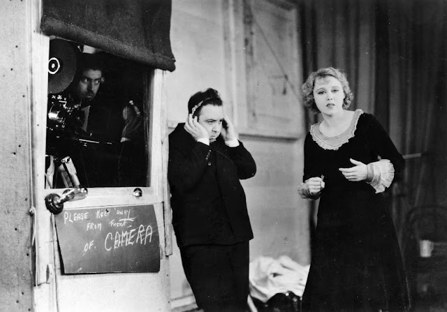 Amazing Historical Photo of Alfred Hitchcock with Anny Ondra in 1929 