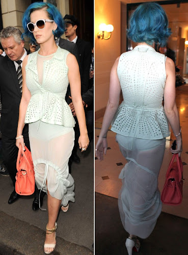 Foto Katy Perry dengan Baju Transparan