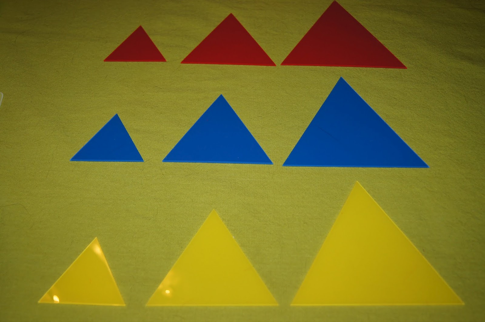 Detective Triangle Game, Montessori Grammar & Language At Home