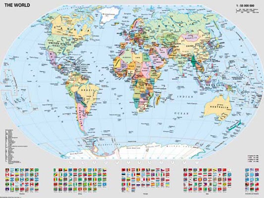 ASL 3º diversificación.: El Mundo: continentes y países