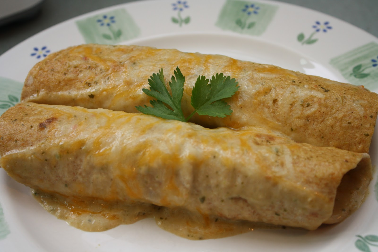 Recipes from Michelle's Kitchen Creamy Poblano Enchiladas