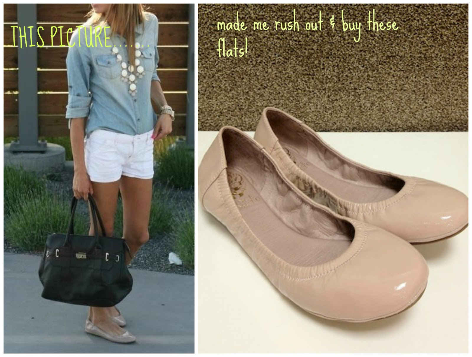 nude color flats