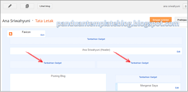 Cara Membuat Dua Kolom Widget Dibawah Header Cara Membuat Dua Kolom Widget Dibawah Header